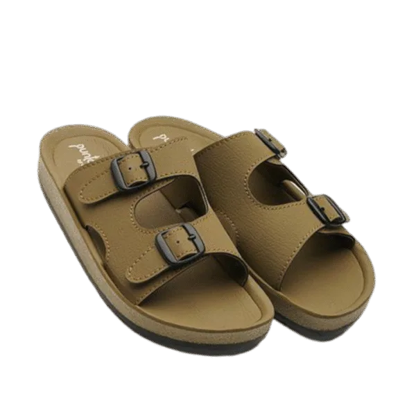 puntoblu Olive Green Comfort Slides ART - ck66 - Image 3