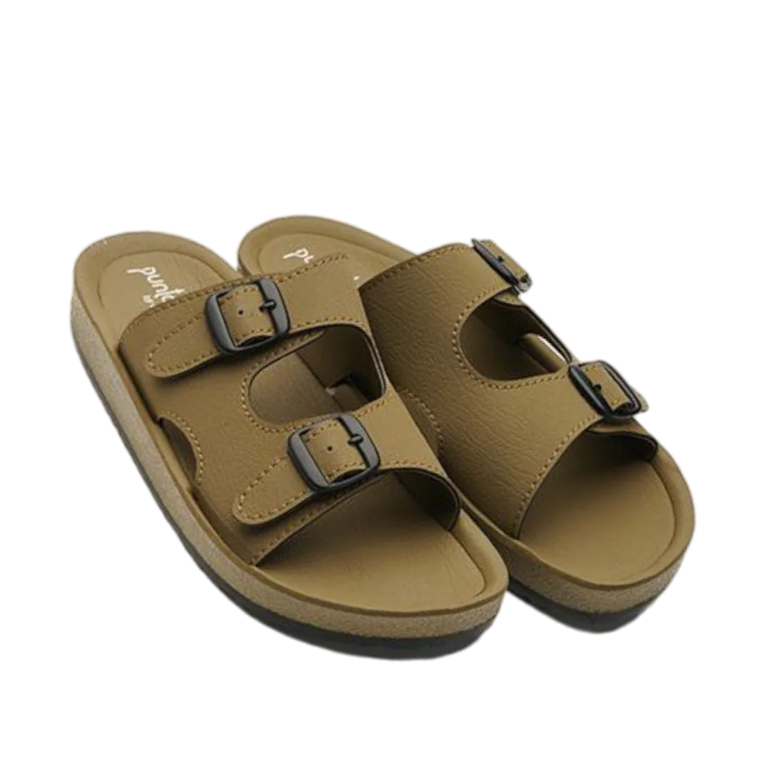 puntoblu Olive Green Comfort Slides ART - ck66 - Image 3