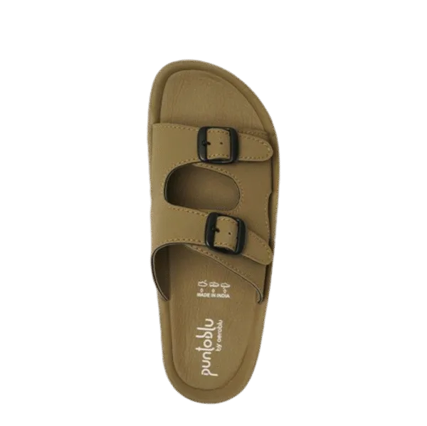 puntoblu Olive Green Comfort Slides ART - ck66 - Image 2