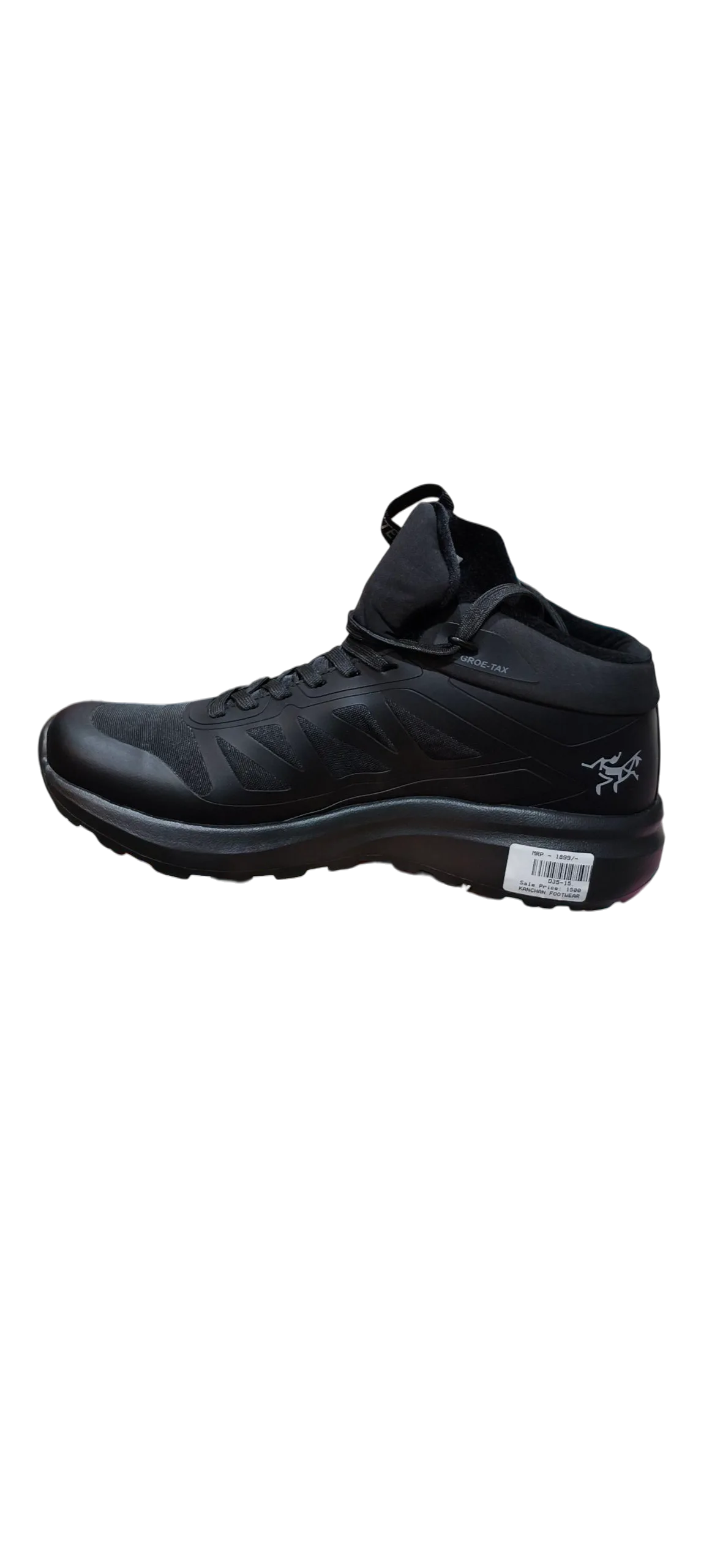 All Black Power Sneakers D35-15 - Image 2