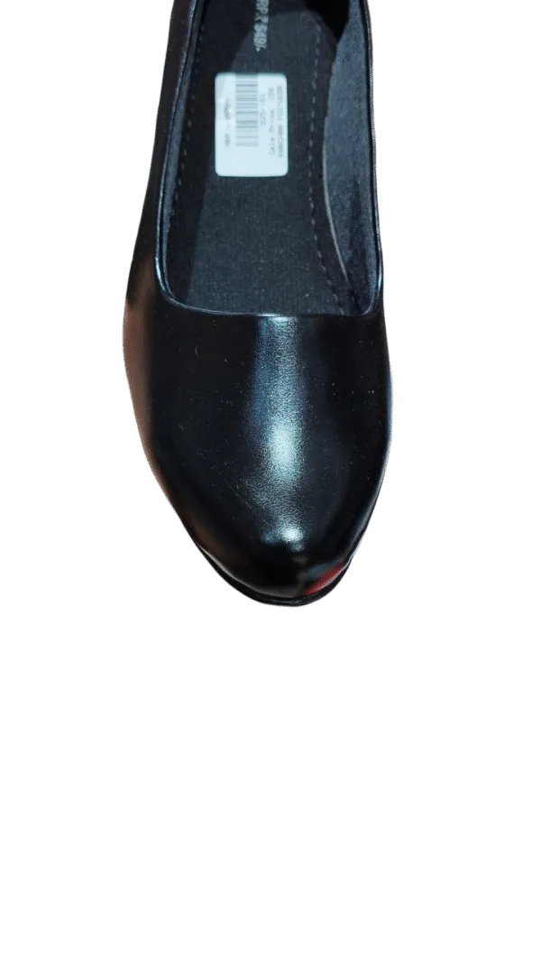 Elegant Black Formal Wedge Heels D35-103 - Image 2