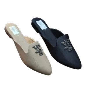 Luxe Charm Pointed-Toe Mules
D35-59