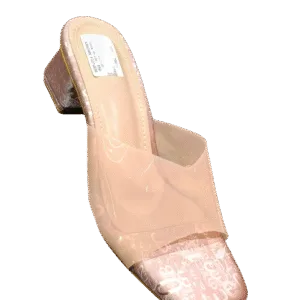 Ladies’ Transparent Strap Block Heels ART D33-36