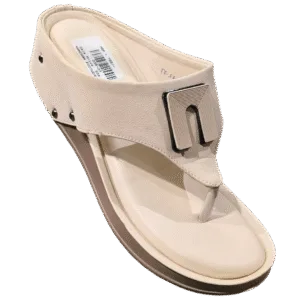 Elegant Comfort Wedge Flip-Flops D35-23