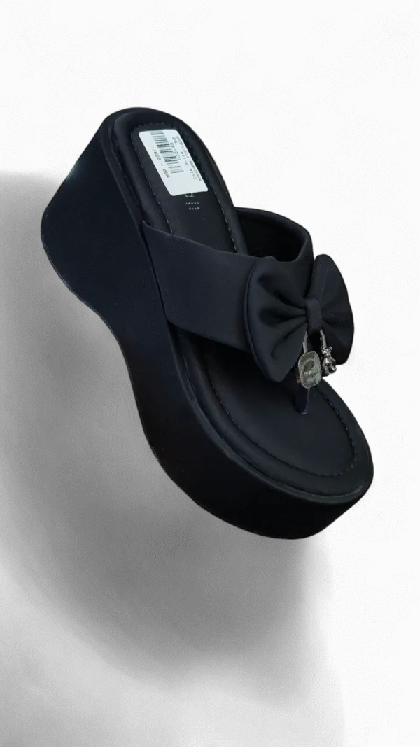 WEDGE HIGH HEEL TIE D35-49 - Image 3