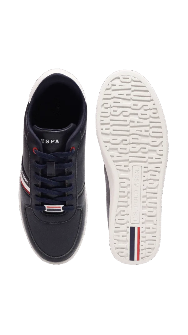 U.S. POLO ASSN. Men Lace Up Sneaker Shoes D32-93 - Image 3