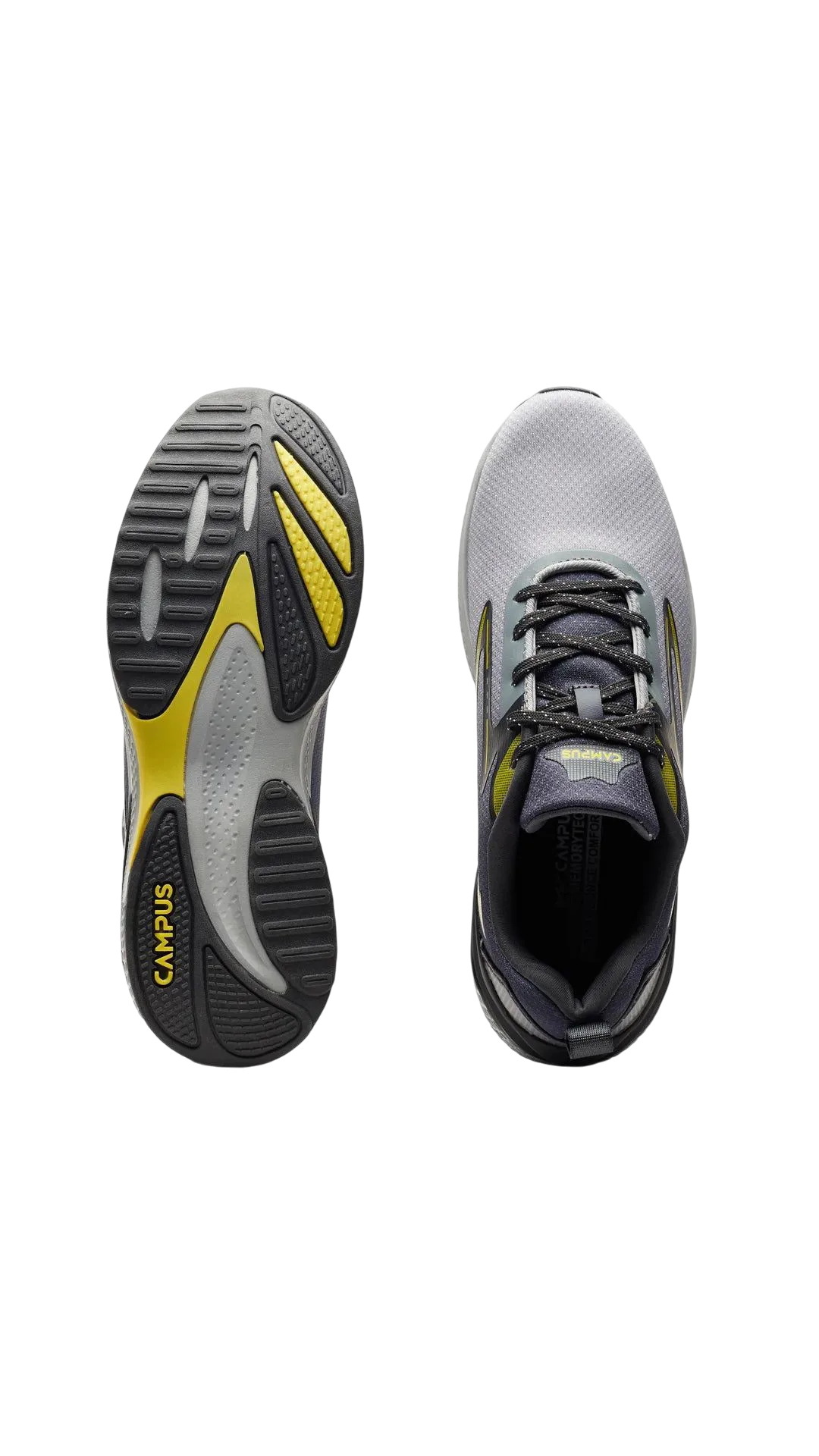 CAMPUS Grey Men's Running Shoes ART - VESPER - Image 5