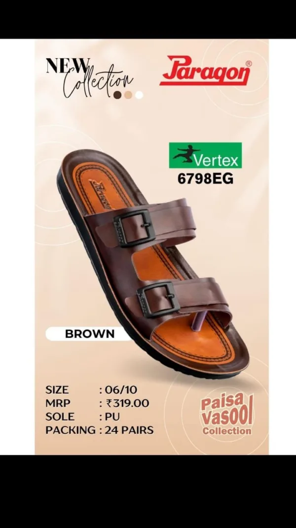 PARAGON OFFICE CHAPPAL BOYS ART - 6798 - Image 2