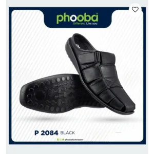 Elite Black Comfort Sandals 👞
 ART - 2084