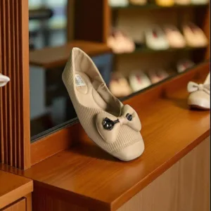 "Florie Bow Charm Ballerinas" D30-49