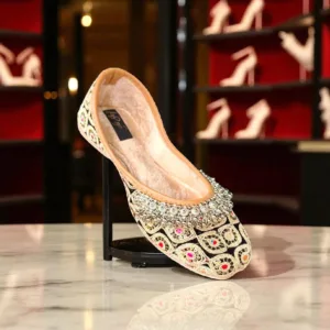 Royal Heritage Embroidered Jutti D35-100