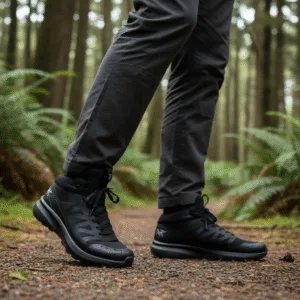 All Black Power Sneakers D35-15