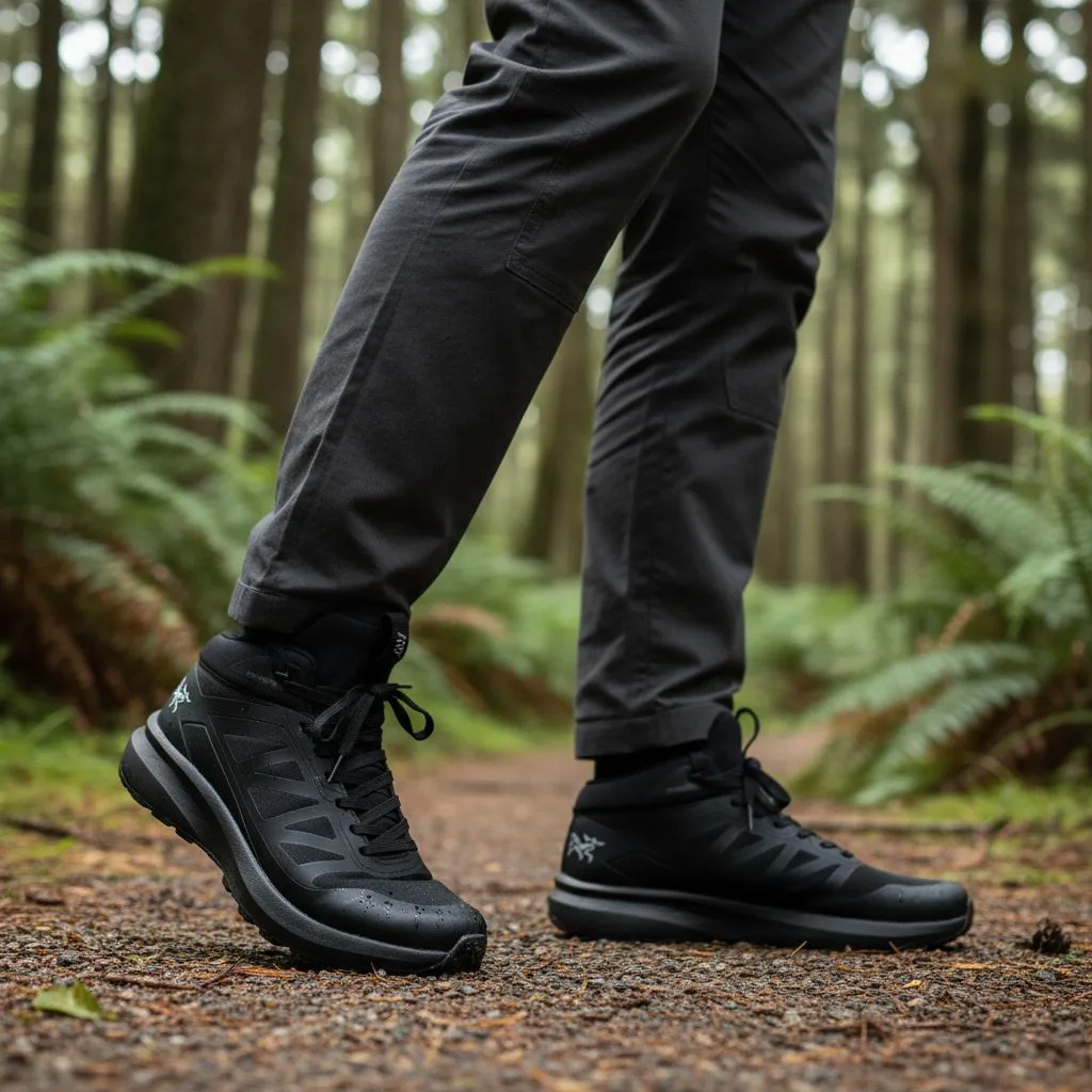 All Black Power Sneakers D35-15