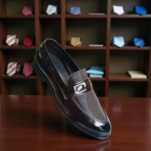 Men’s Patent Leather Buckle Loafers  ART -   
D31-01