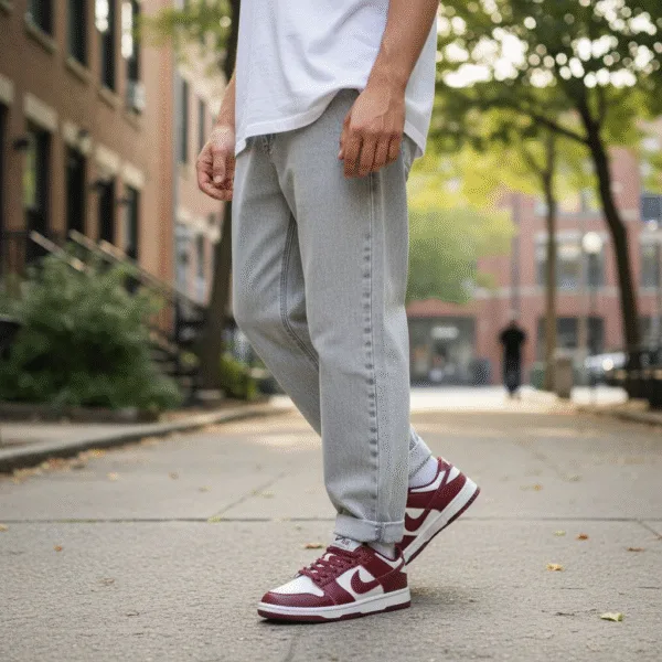 Nike Air Low Dunk Burgundy replica ART - D21-142 - Image 2