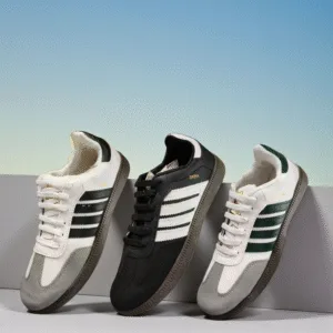 Boys' Triple Stripe Classic Trainers ART - D35-97
