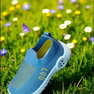 Blue Breeze Kids Slip-On Sneakers ART - doremon 24