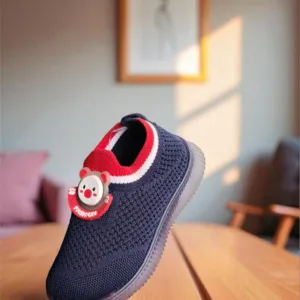 BearBuddy Kids Knit light shoe Slip-On ART - glow