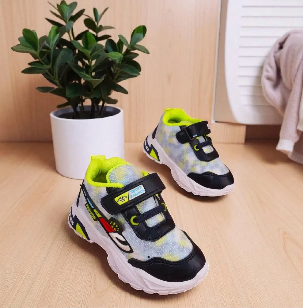 NeonRush Kids Sport Sneakers ART - hiphop 3