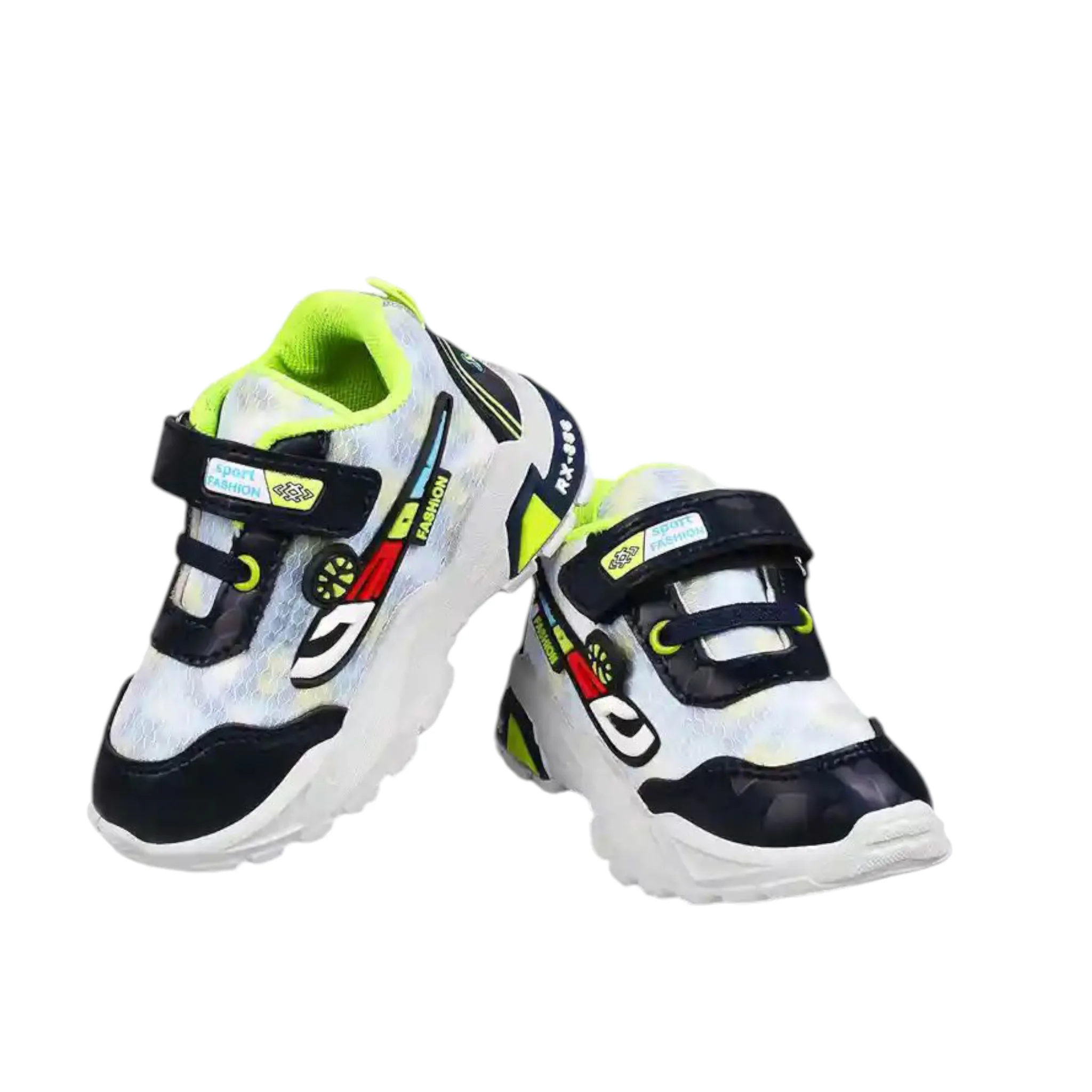 NeonRush Kids Sport Sneakers ART - hiphop 3 - Image 3