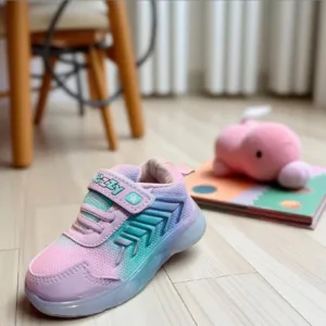 RainbowGlow Kids Sneakers art - energy