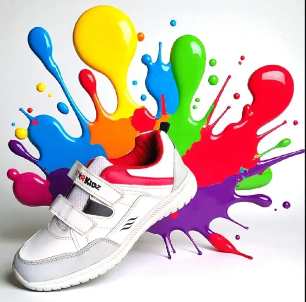 Kids Blue Mesh Sports Sneakers art - a11-14