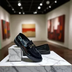 Kids Glossy Designer Loafers ART - d23-111