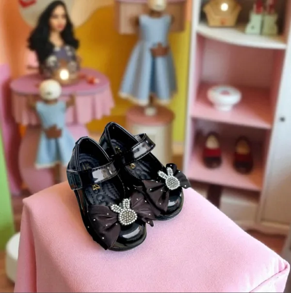 Kids Fancy Bow Bunny Sandals ART - D36-01-02-03