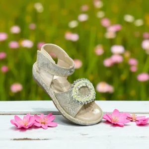 Kids Golden Party Wear Sandal ✨👧