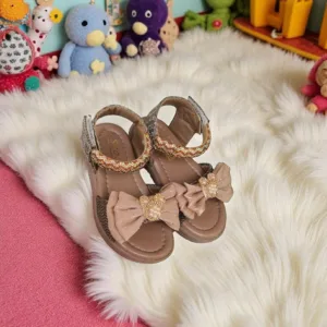 kids Glimmer Bow Princess Sandals ✨🎀 ART - D36-08-09