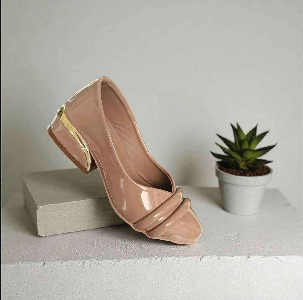 Kids’ Glossy Formal Pumps 👠 ART - D36-26 - Image 2