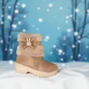 Kids’ Furry Winter Bow Boots ❄️ D36-36-37