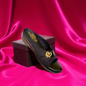 Kanchan Ladies Black Elegance Slip-Ons 🖤✨
ART - D36-47