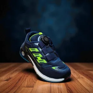Kids Navy Neon Sports Sneakers ✨ ART diamond 21