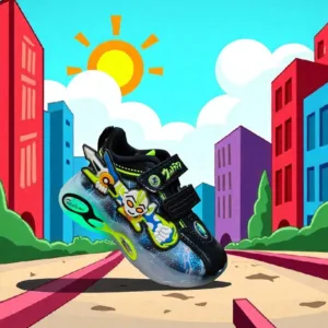 Kids’ Light-Up Sneakers ART bolt - 15