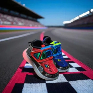 Racer LED Shoes 🏎️✨ kids 
ART - power 21
