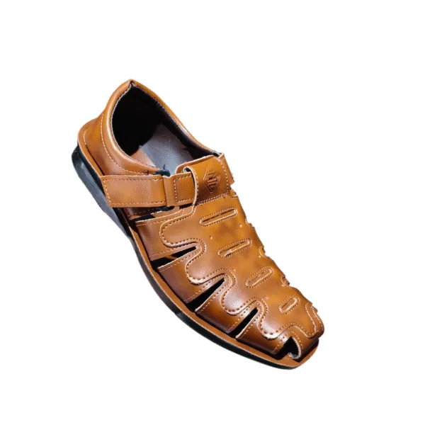 Men’s Leather Sandal – Brown & Tan Edition
ART - 12506 - Image 4