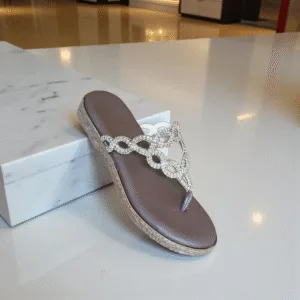 Women’s Crystal Embellished Wedge Sandal
ART - D37-13