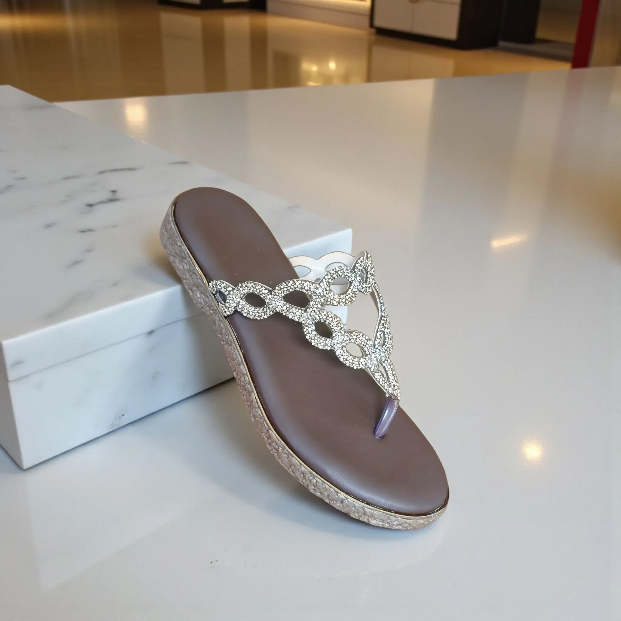 Women’s Crystal Embellished Wedge Sandal
ART - D37-13
