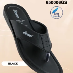 Paragon Vertex 650006GS Men's Black Slippers