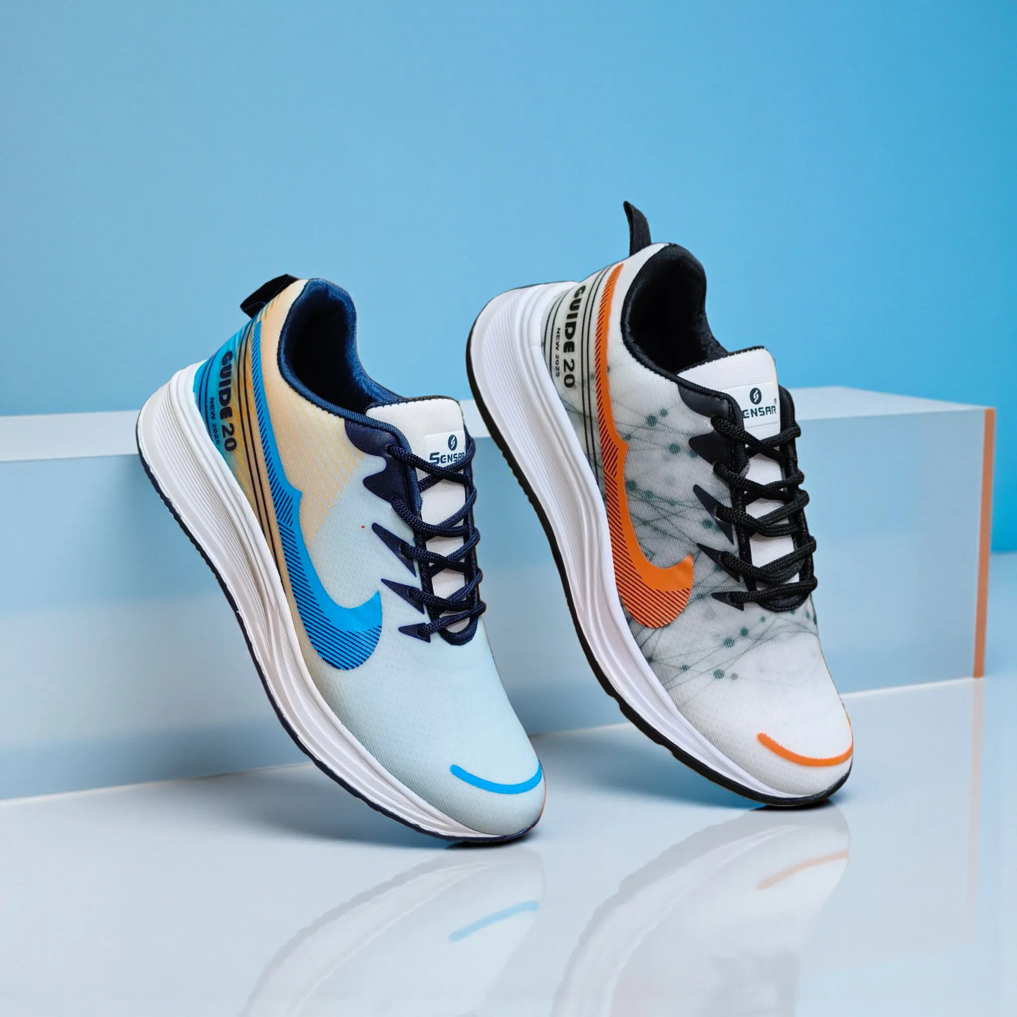 SENSAR Men’s Guide 2.0 Sports Sneakers ART - smoke