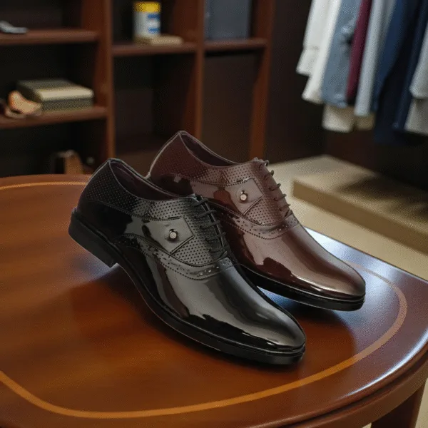 Men’s Patent Oxford Shoes ART - D37-41