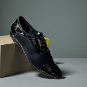 Men’s Black Dress Oxford Shoes ART - D38-46