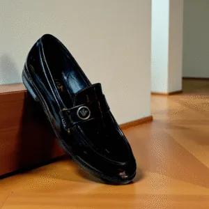 Men’s Patent Leather Loafers ART - D38-55