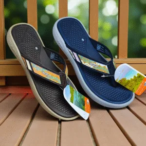 Ladies’ ADDA Comfort Flip Flops – Urban Style ART - Capri 2