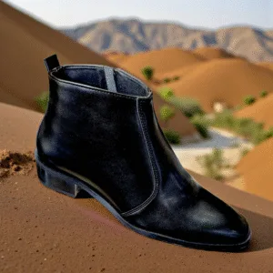 Men’s Sleek Italian Ankle Boots ART - D40-36
