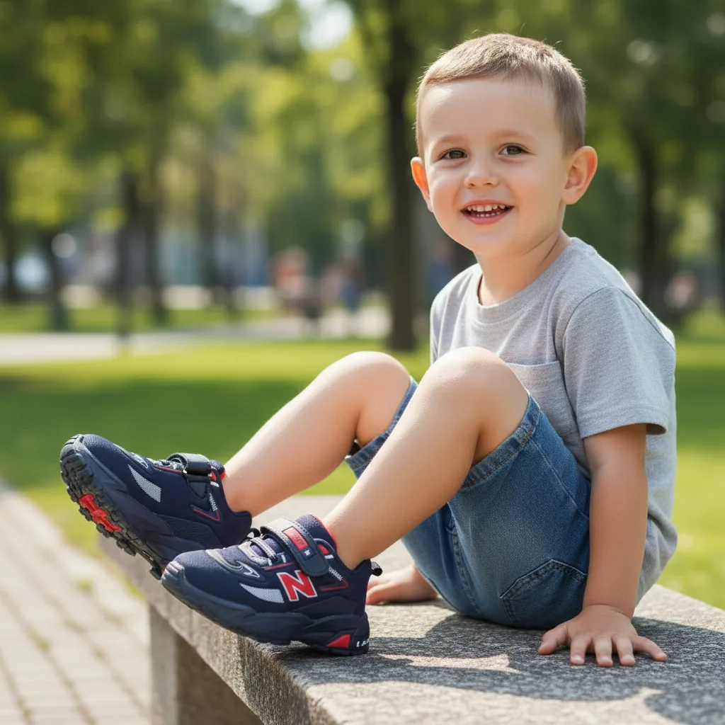 Turbo Run Navy Kids Sneakers 👟 ART - hiphop 32 - Image 2