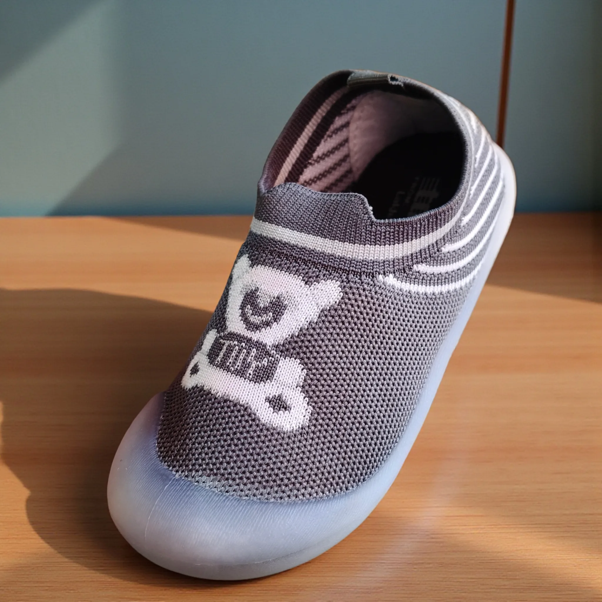 Snug Bear Knit Kids Slip‑Ons 🧸 LAKHANI ART - OGIY 01 - Image 3