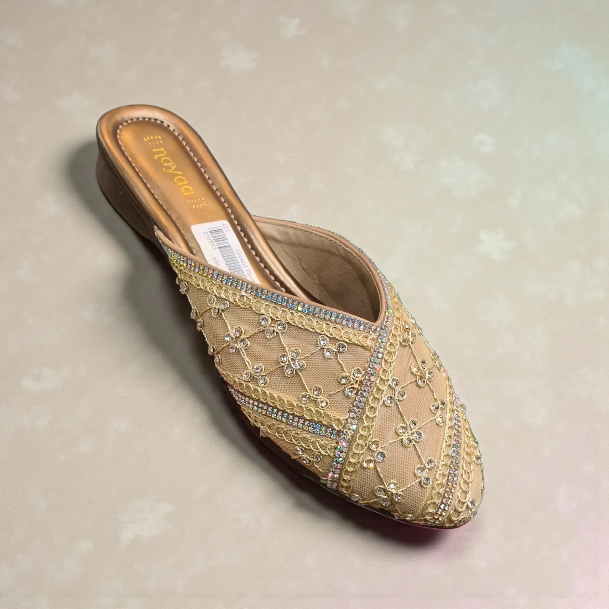 Radiant Ethnic Embellished Mules ✨ ART - D41-55