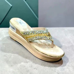 Vibrant Heritage Beaded Juttis & Teal Anarkali Fusion Set ✨ ART - D44-18